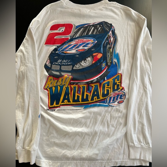 Vintage NASCAR Rusty Wallace Shirt - Picture 2 of 3